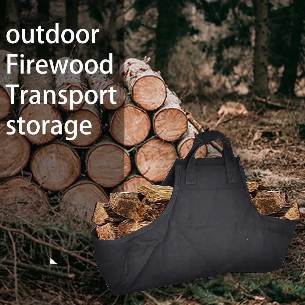 Camping Firewood Bag for Wood Stacking
