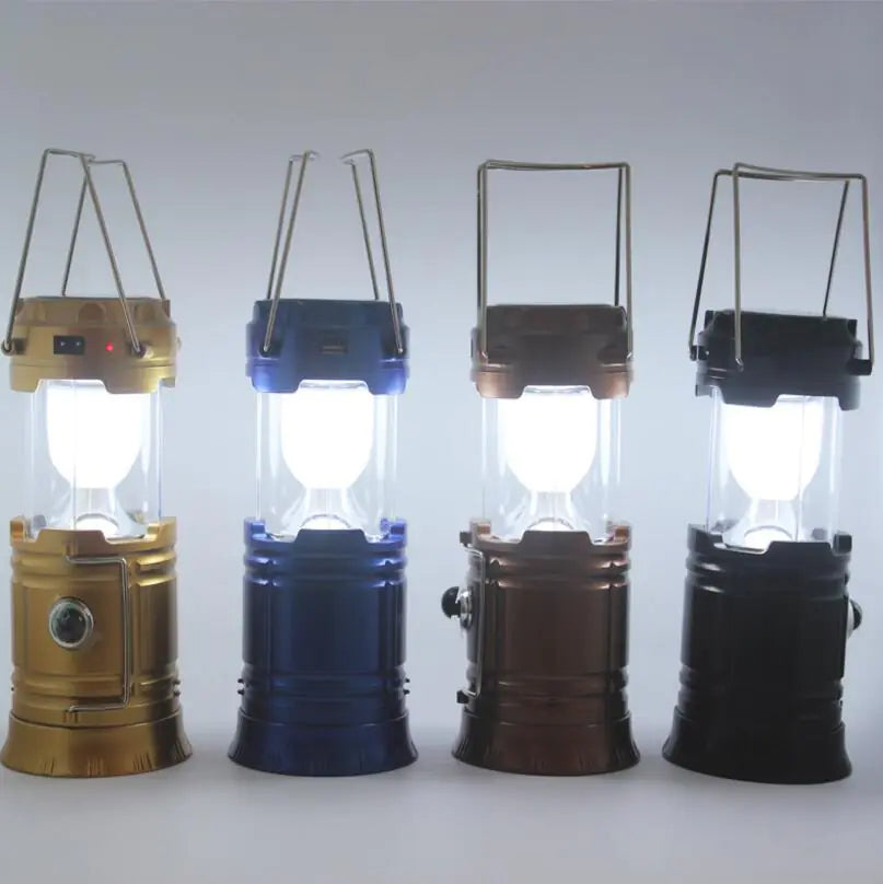 LED Solar Camping Light